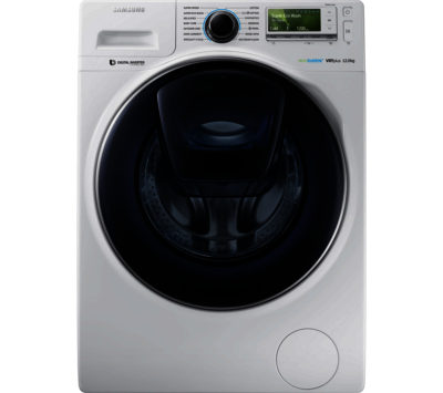 SAMSUNG  AddWash WW12K8412OW/EU Washing Machine - White